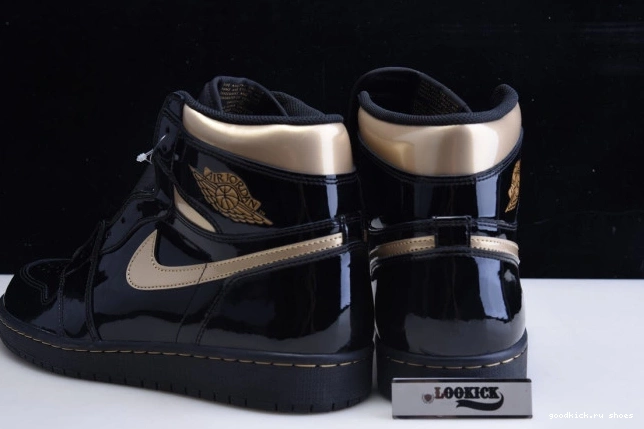 METALLIC GOLD 1 555088-032 RETRO HIGH AIR (2020) BLACK JORDAN 0712